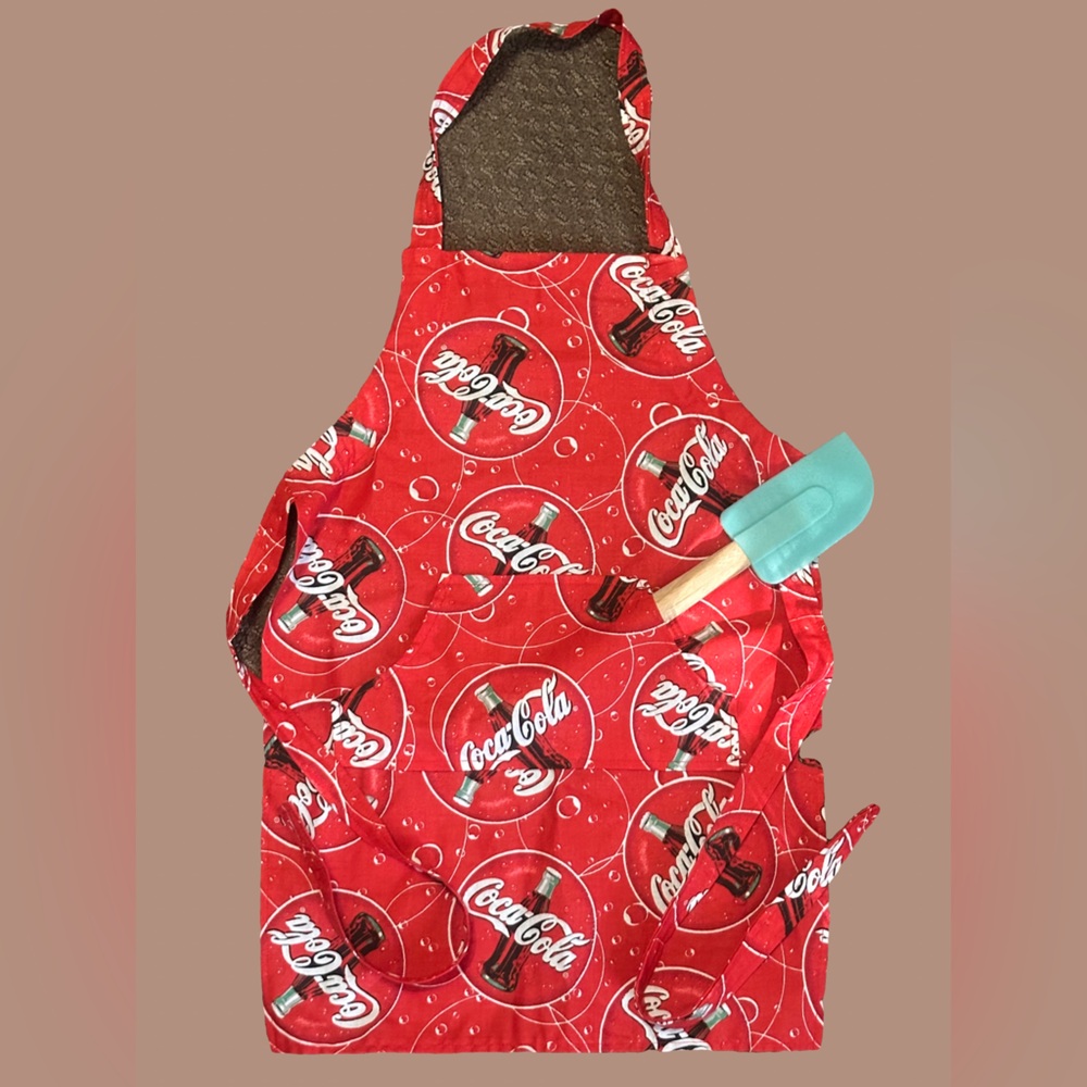 Kids Coke-Cola Handmade Apron